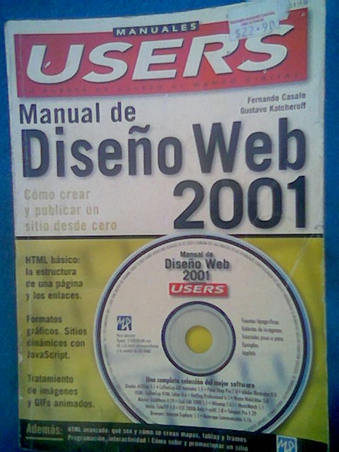 MANUAL DE DISEÑO WEB 2001 de Casale y Karcheroff