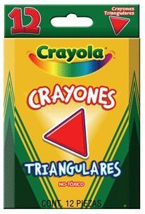 CRAYOLAS TRIANGULARES