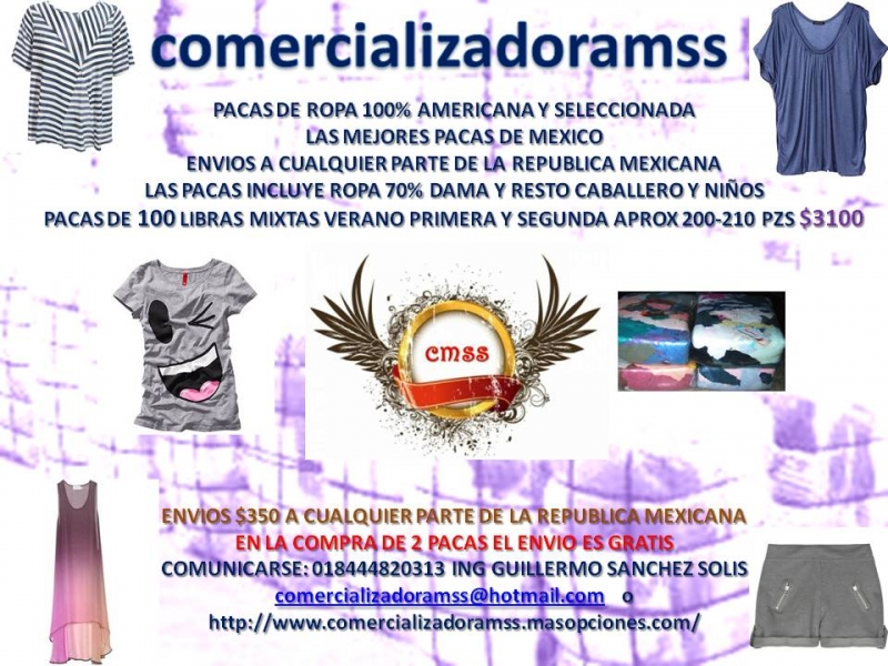 PACA DE 100 LIBRAS DE 1a y 2a (combinada)