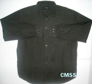 CAMISA EDDIE BAUER VERDE MILITAR XL