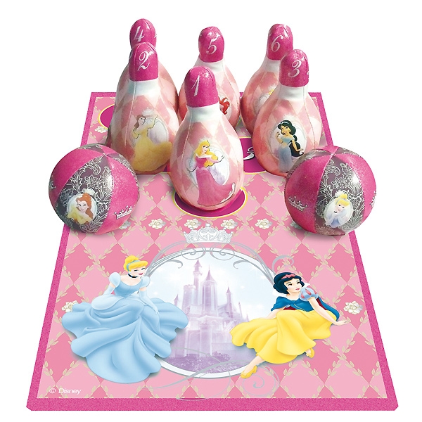 Juego de bolos princesas Disney