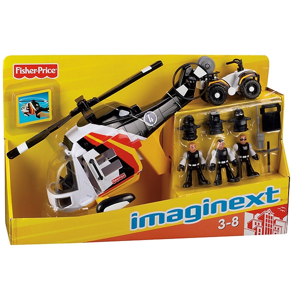 Supervehículos de rescate Imaginext Fisher Price